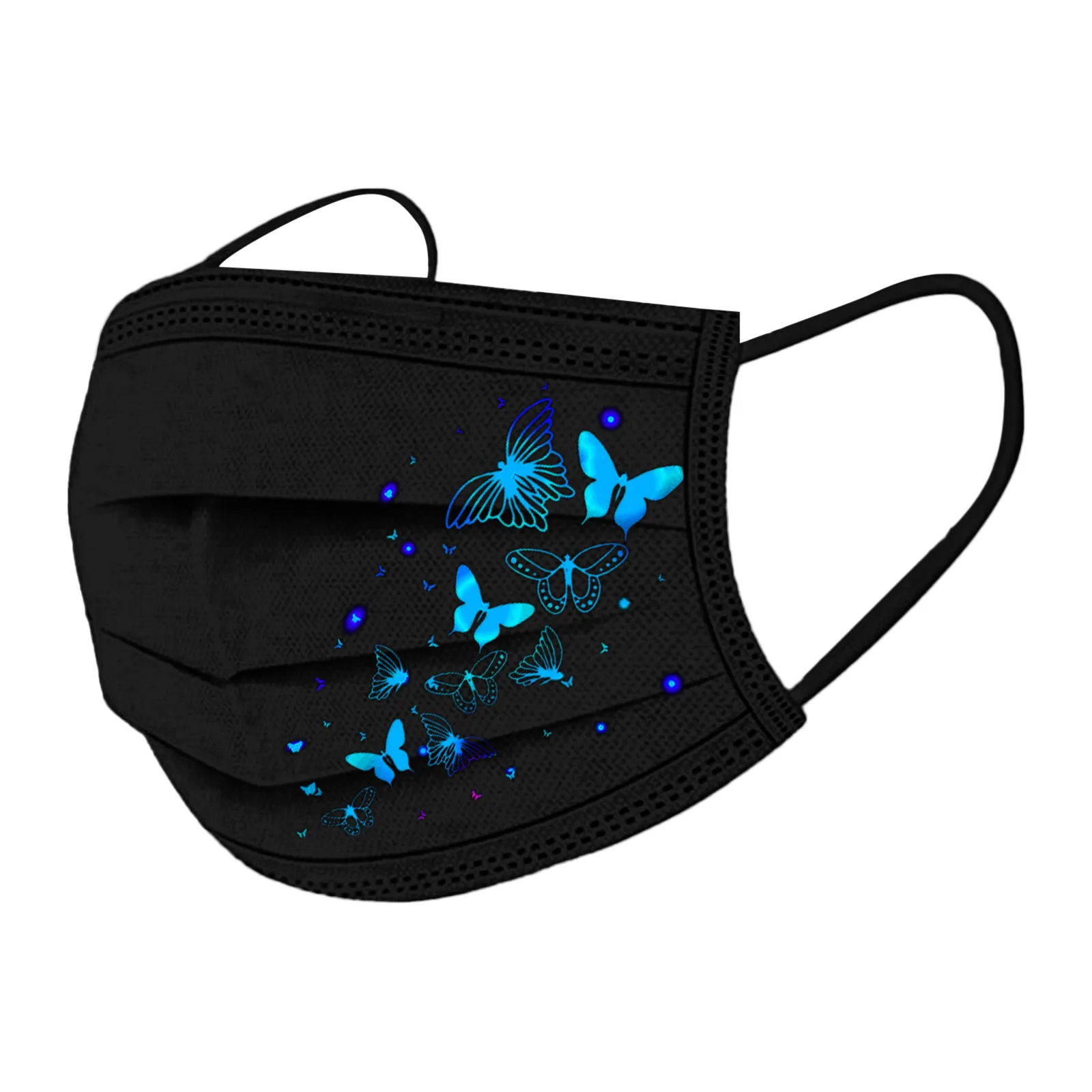 10pc Face Mask Adult Women Man Colorful Butterfly Printed Disposable Mouth Mask 3ply Ear Loop Face sheild Mascarar
10pc Face Mask Adult Women Man Colorful Butterfly Printed Disposable Mouth Mask 3ply Ear Loop Face sheild Mascarar