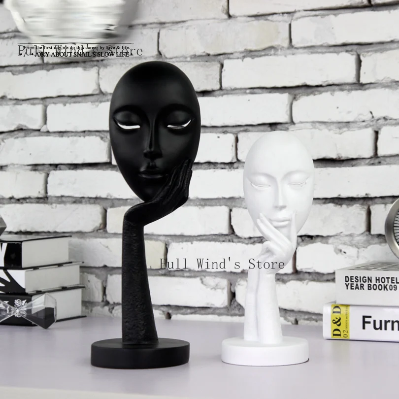 REFINEMENT THINK ABOUT LIFE RESIN CRAFTS BLACK AND WHITE SERIES ABSTRACT DECORATION OFFICE HOME DECORATION
REFINEMENT THINK ABOUT LIFE RESIN CRAFTS BLACK AND WHITE SERIES ABSTRACT DECORATION OFFICE HOME DECORATION