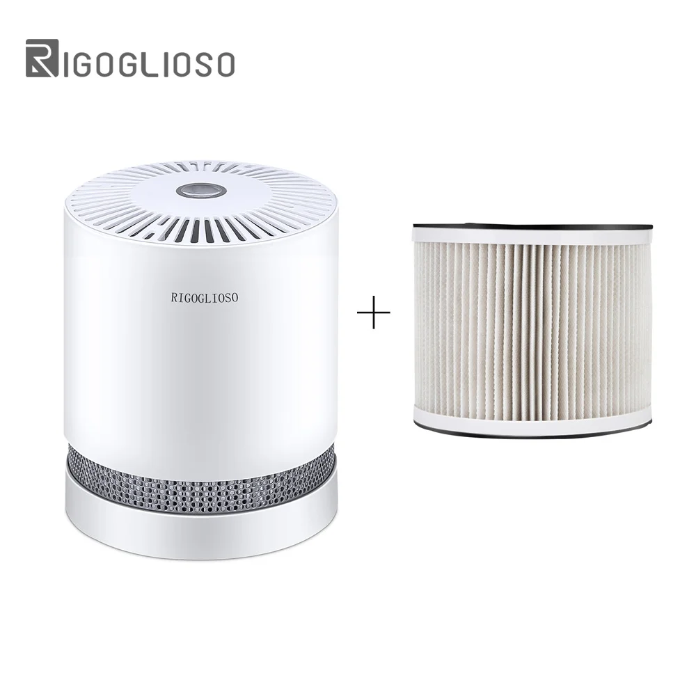 RIGOGLIOSO Protable Air Purifier for Home with True HEPA Filter Desktop Air Purifier Night Lights Air Cleaner GL2109 + Fliter
RIGOGLIOSO Protable Air Purifier for Home with True HEPA Filter Desktop Air Purifier Night Lights Air Cleaner GL2109 + Fliter