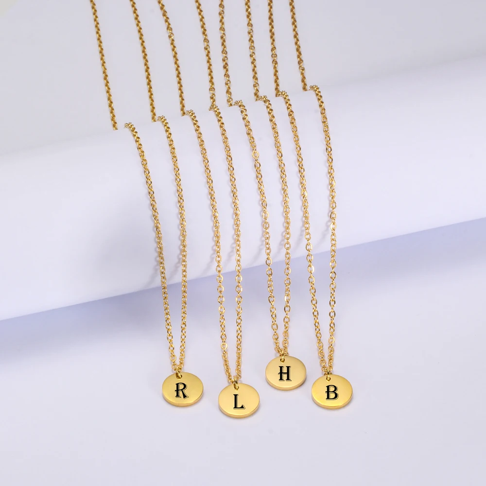 2021 Girls Initial Letter Necklace Alphabet Gold 26 Letters Stainless Steel Charm Necklaces Pendants For Women Jewelry Gifts
2021 Girls Initial Letter Necklace Alphabet Gold 26 Letters Stainless Steel Charm Necklaces Pendants For Women Jewelry Gifts