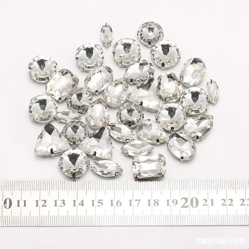 Glass Rhinestone Claw Rhinestone DIY Rhinestone Shoes Clip Flash Rhinestone Sequins Sticker
Glass Rhinestone Claw Rhinestone DIY Rhinestone Shoes Clip Flash Rhinestone Sequins Sticker