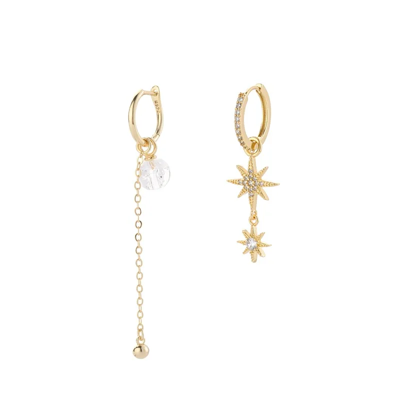 Fengxiaoling Asymmetry Glass Beads Drop Earrings 925 Sterling Silver 14k Gold Plated Earrings For Women Earings Fashion Jewelry 
Fengxiaoling Asymmetry Glass Beads Drop Earrings 925 Sterling Silver 14k Gold Plated Earrings For Women Earings Fashion Jewelry