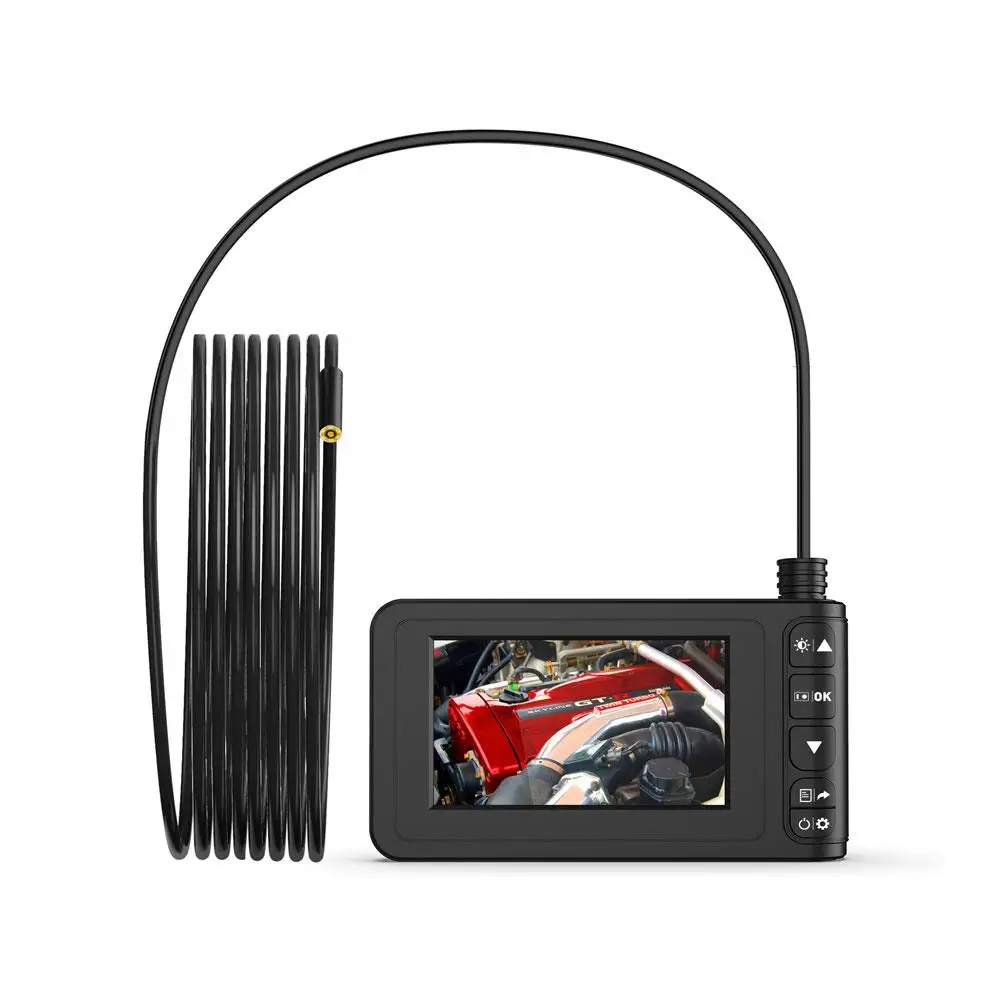 Visual Endoscope 8mm Inspection Camera Portable Endoscope Ear Spoon Borescope 4.3 Inch ABS Inskam129 Photos Waterproof
Visual Endoscope 8mm Inspection Camera Portable Endoscope Ear Spoon Borescope 4.3 Inch ABS Inskam129 Photos Waterproof