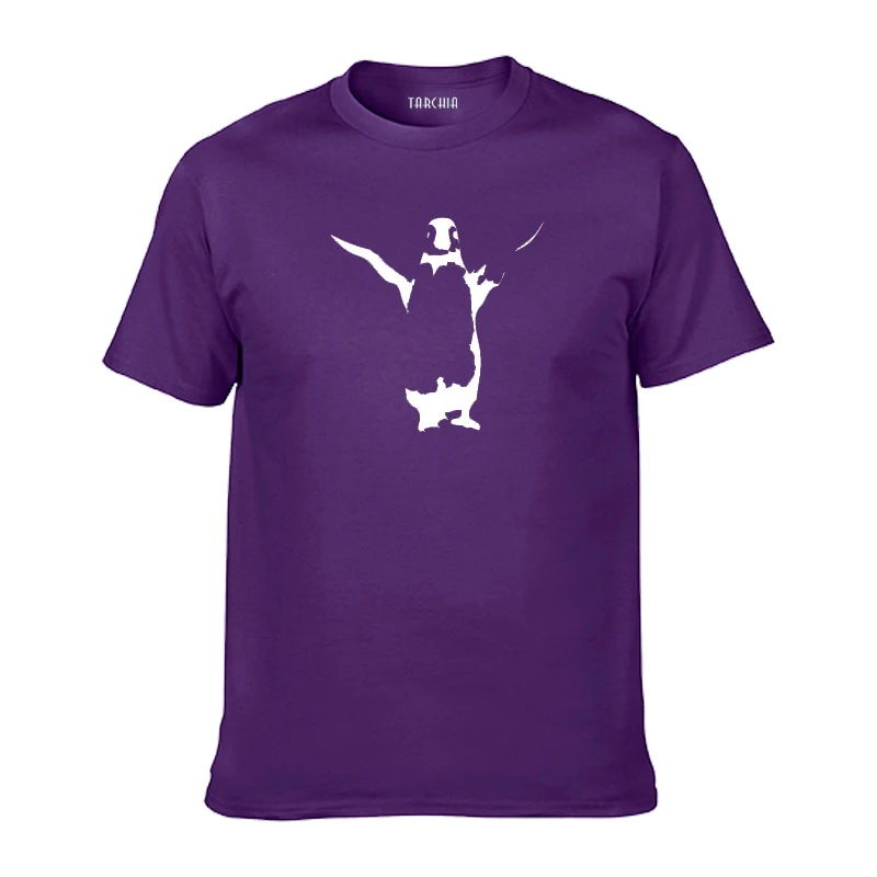 TARCHIA T-Shirt Men Cute Penguin Printed Casual Short Sleeve T-Shirt O Neck Cotton Mens T Shirt Man Tops Tees Free Shipping 
TARCHIA T-Shirt Men Cute Penguin Printed Casual Short Sleeve T-Shirt O Neck Cotton Mens T Shirt Man Tops Tees Free Shipping
