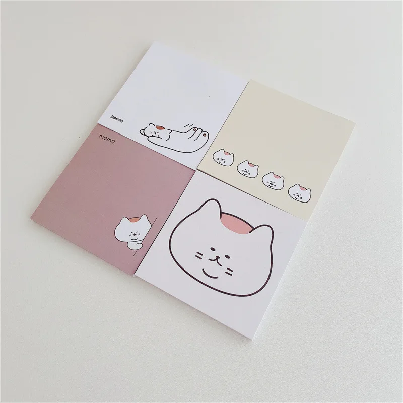 Korean Ins Cartoon Cute Cat Memo Pad Student Note Paper Stationery School Supplies Kawaii Creative Office Message Paper 50sheets
Korean Ins Cartoon Cute Cat Memo Pad Student Note Paper Stationery School Supplies Kawaii Creative Office Message Paper 50sheets