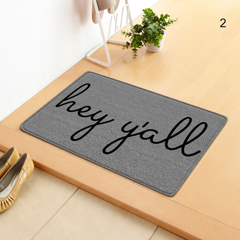 Practical Letter Printed Doormat Absorbent Non-slip Blanket Front Door Decoration For Kitchen Bathroom
Practical Letter Printed Doormat Absorbent Non-slip Blanket Front Door Decoration For Kitchen Bathroom