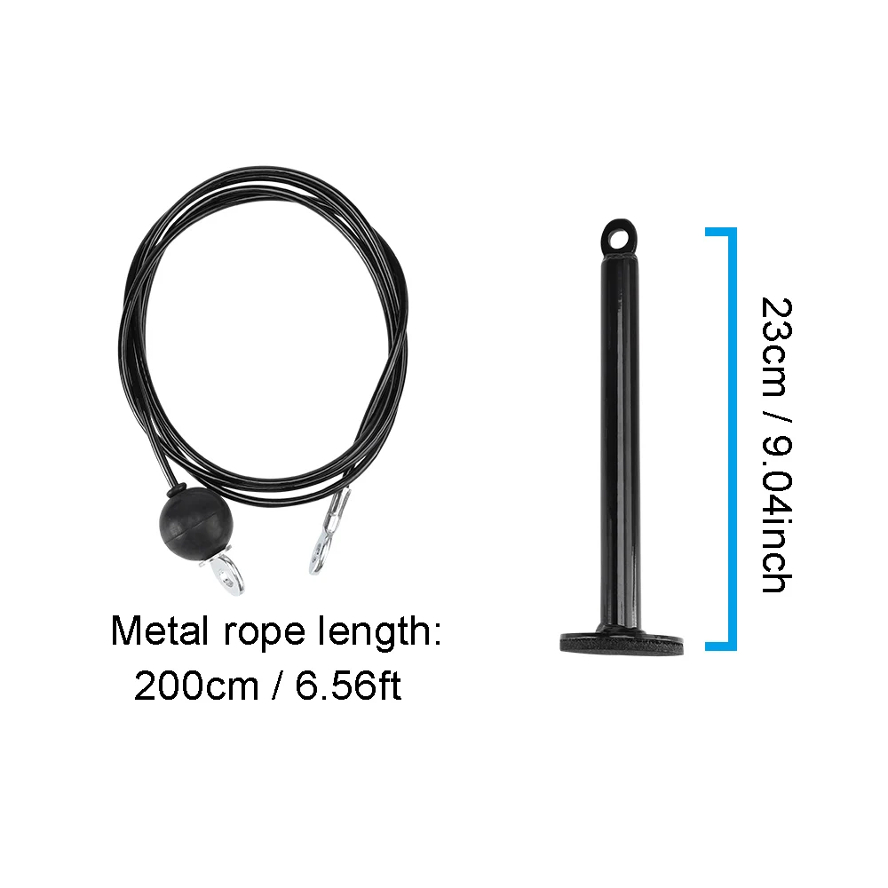 Fitness DIY Pulley Cable Machine Attachment System triceps cable set Hand Strength Trainning Home Gym training Workout Equipment
Fitness DIY Pulley Cable Machine Attachment System triceps cable set Hand Strength Trainning Home Gym training Workout Equipment