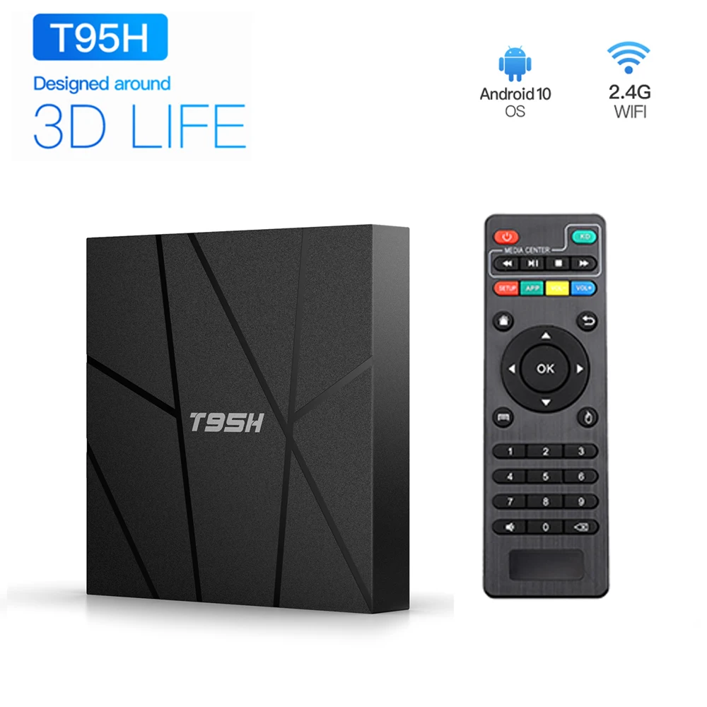 Приставка Смарт-ТВ T95H, Android 10,0, Allwinnner H616, 2,4G, Wi-Fi, 6K, 4 + 32/64 ГБ, 4K HD
Приставка Смарт-ТВ T95H, Android 10,0, Allwinnner H616, 2,4G, Wi-Fi, 6K, 4 + 32/64 ГБ, 4K HD