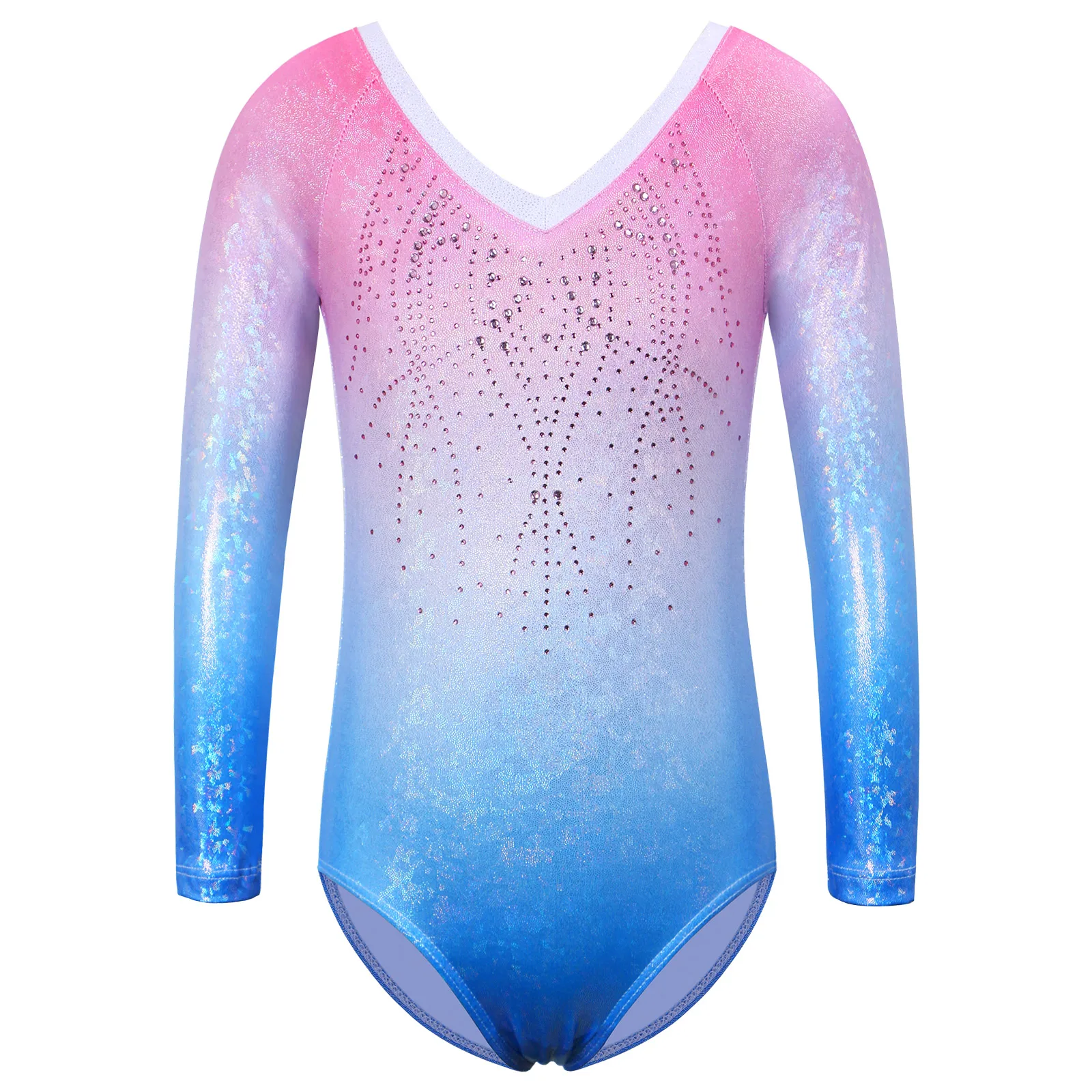 BAOHULU Girls Gymnastics Leotards One-Piece 3-14 Years Practice Outfit LongSleeve Ballet Leotard Gradient Color Bodysuit
BAOHULU Girls Gymnastics Leotards One-Piece 3-14 Years Practice Outfit LongSleeve Ballet Leotard Gradient Color Bodysuit