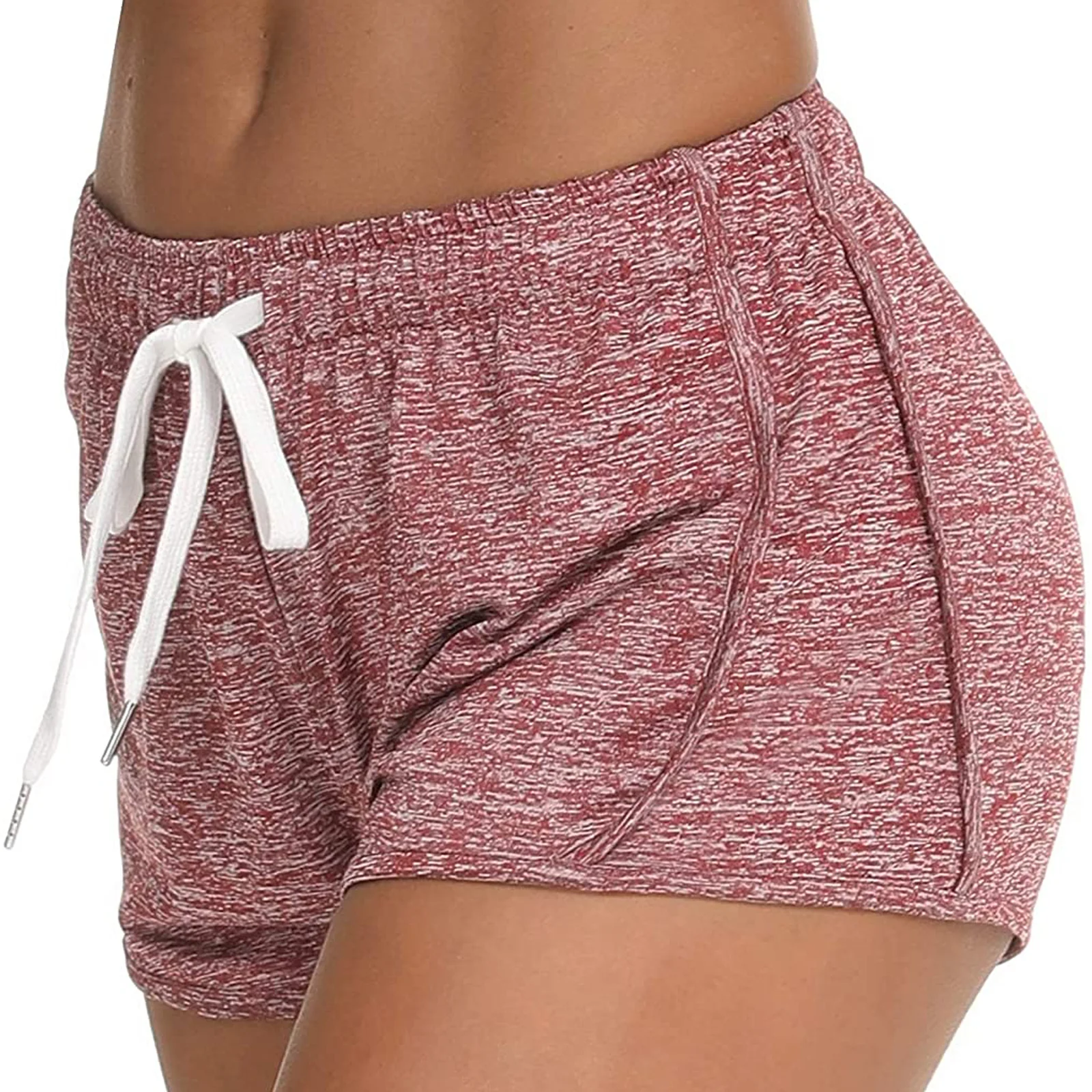 Women Short Pants Solid Color Sweatpants Elastic Mid-waist Shorts for Yoga Running Fitness
Women Short Pants Solid Color Sweatpants Elastic Mid-waist Shorts for Yoga Running Fitness