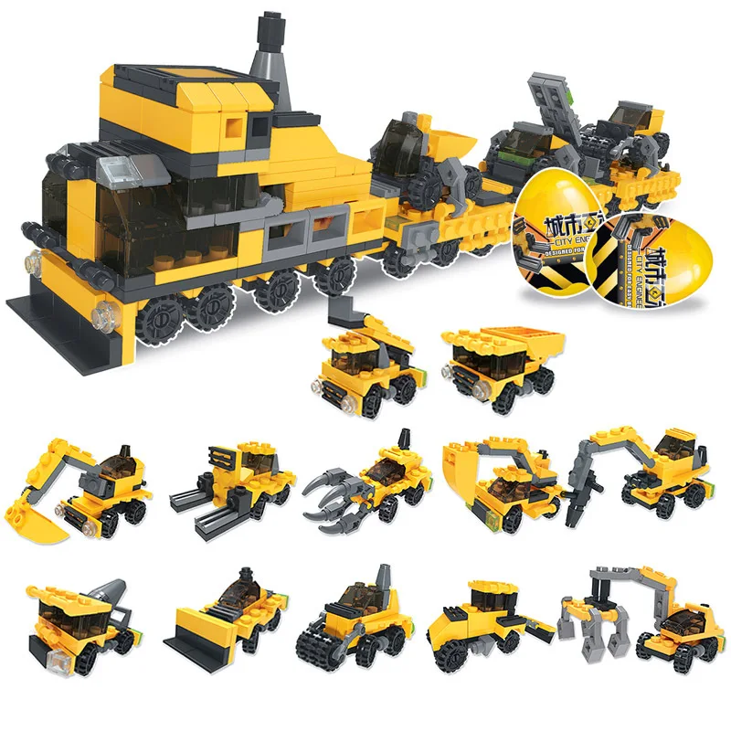 6Pcs Up to Big Dinosaur Surprise Egg Assembly Building Blocks Train Insect Model DIY Creative Educational Toys For Boy Girl Gift
6Pcs Up to Big Dinosaur Surprise Egg Assembly Building Blocks Train Insect Model DIY Creative Educational Toys For Boy Girl Gift