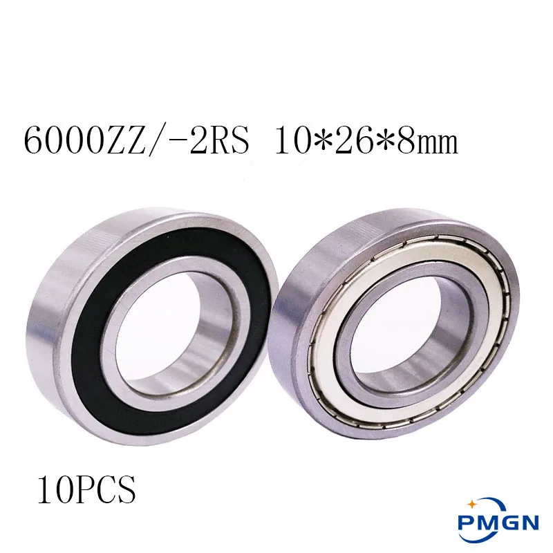 10PCS 6000-2RS 6000RS 6000ZZ Bearing ABEC-5 (10PCS) 10x26x8 mm High quality Deep Groove 6000 ZZ Ball Bearings 6000Z 80100 Z
10PCS 6000-2RS 6000RS 6000ZZ Bearing ABEC-5 (10PCS) 10x26x8 mm High quality Deep Groove 6000 ZZ Ball Bearings 6000Z 80100 Z