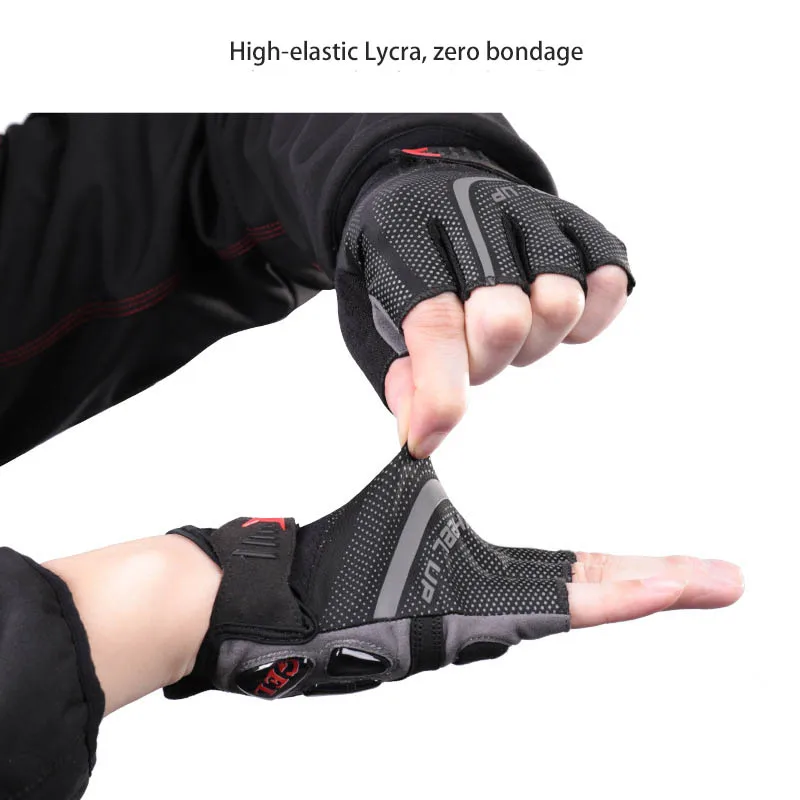 Wheelup Riding Half-finger Gloves Men and Women Summer Mountain Bike Bicycle Bicycle Short Finger Riding Gloves Anti-slip Ebike
Wheelup Riding Half-finger Gloves Men and Women Summer Mountain Bike Bicycle Bicycle Short Finger Riding Gloves Anti-slip Ebike