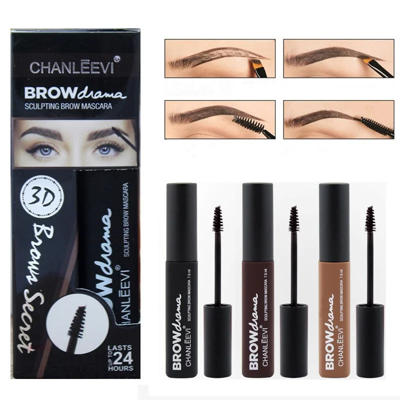 Mascara Professional Long Lasting Black Coffee Brow Mascara Eyebrow Gel Enhancer MA
Mascara Professional Long Lasting Black Coffee Brow Mascara Eyebrow Gel Enhancer MA