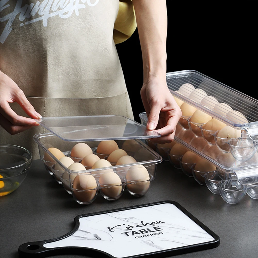 Home Refrigerator Freshness Box Egg Freshness Storage Box Transparent Box Seperated With Lid Egg Box Container Egg Holder New
Home Refrigerator Freshness Box Egg Freshness Storage Box Transparent Box Seperated With Lid Egg Box Container Egg Holder New