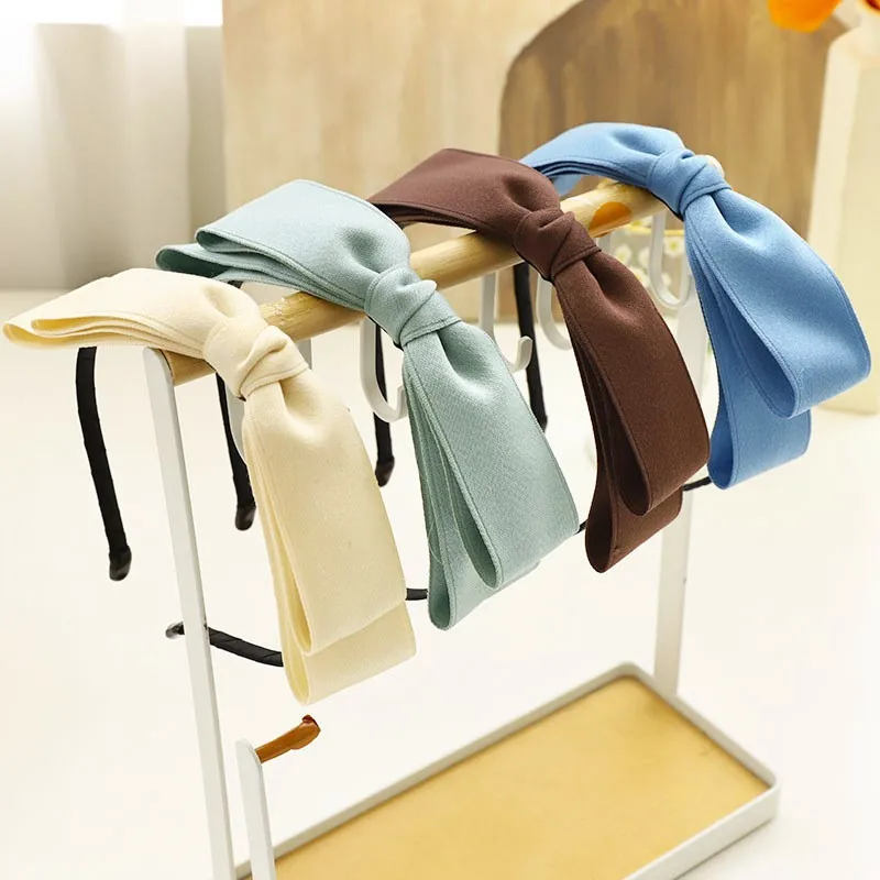 Cute Bow Female Knot Headbands For Girls Candy Color Hairbands Hair Hoop Women Adult Simple Solid Hair Accessories
Cute Bow Female Knot Headbands For Girls Candy Color Hairbands Hair Hoop Women Adult Simple Solid Hair Accessories