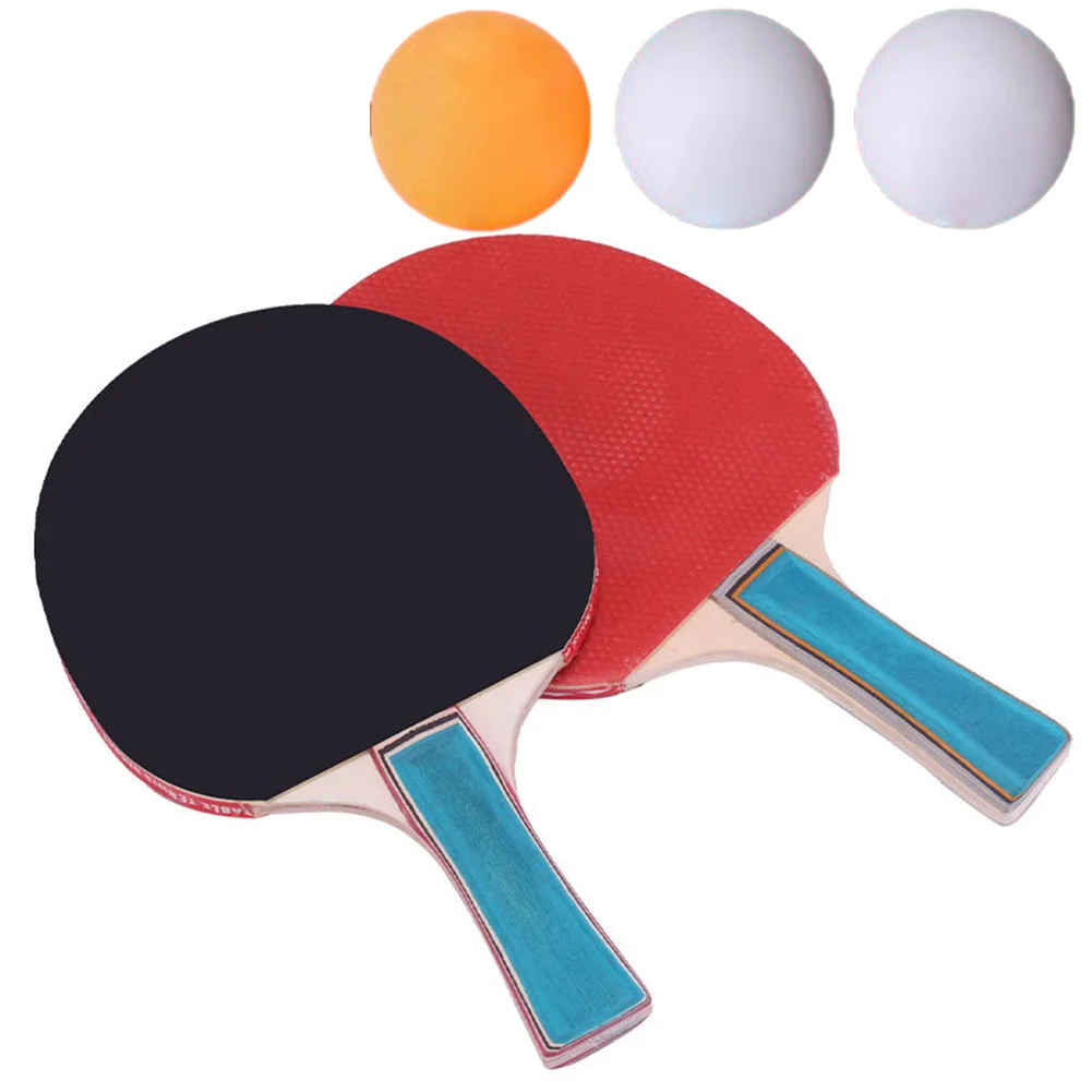 2 Table Tennis Racket Two Paddle Ping Pong Bat + 3 Balls Bag Set Ping Pong Paddle Bat Carbon Fiber Blade With Cover
2 Table Tennis Racket Two Paddle Ping Pong Bat + 3 Balls Bag Set Ping Pong Paddle Bat Carbon Fiber Blade With Cover