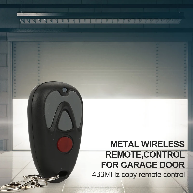 New Garage Door Electric Door Remote Control 433 Mhz Duplicator Fixed Code 433.92mhz Transmitter Keychain Button Remote Control
New Garage Door Electric Door Remote Control 433 Mhz Duplicator Fixed Code 433.92mhz Transmitter Keychain Button Remote Control