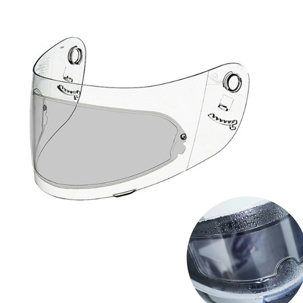

Пленка на мотоциклетный шлем 2 шт., противотуманная и непромокаемая прозрачная накладная, водонепроницаемая для мотоциклетных шлемов K3, K4, AX8, HJC HD MT, LS2, козырек