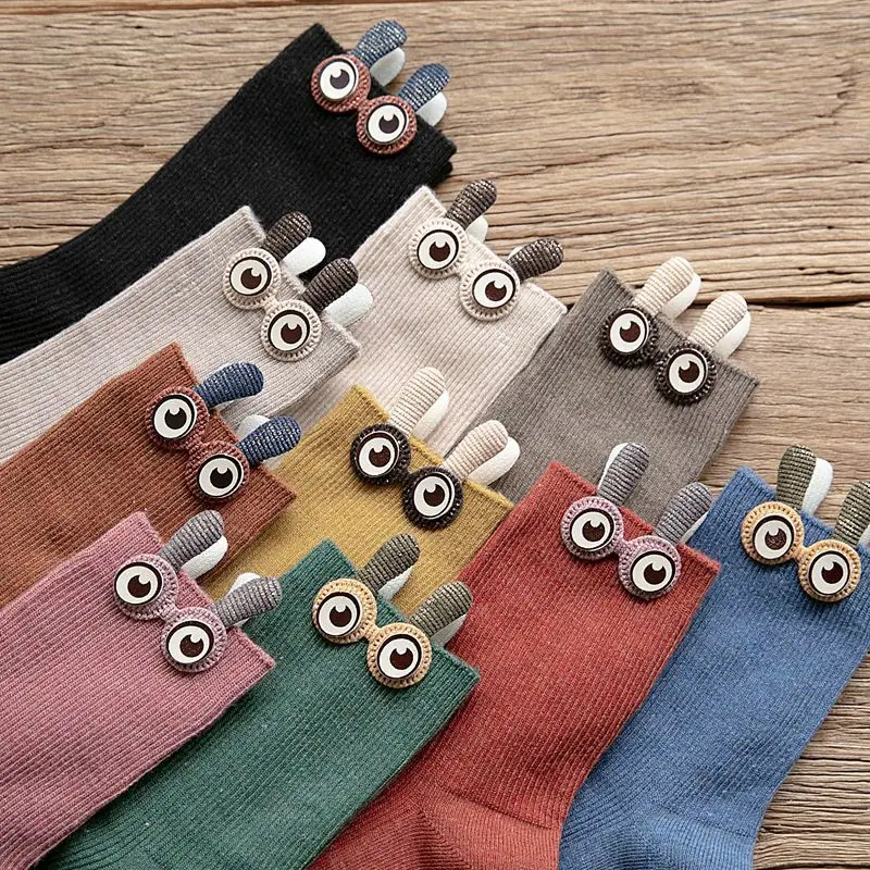 10pair/lot Big eyes socks Women Crew socks cute cartoon funny in autumn and winter
10pair/lot Big eyes socks Women Crew socks cute cartoon funny in autumn and winter