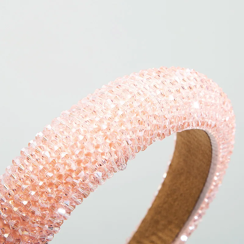 Fashion Crystal Beads Baroque Hair Bands For Women Lady Luxury Shiny Padded Diamond Headband Hair Hoop Fashion Hair Accessories
Fashion Crystal Beads Baroque Hair Bands For Women Lady Luxury Shiny Padded Diamond Headband Hair Hoop Fashion Hair Accessories