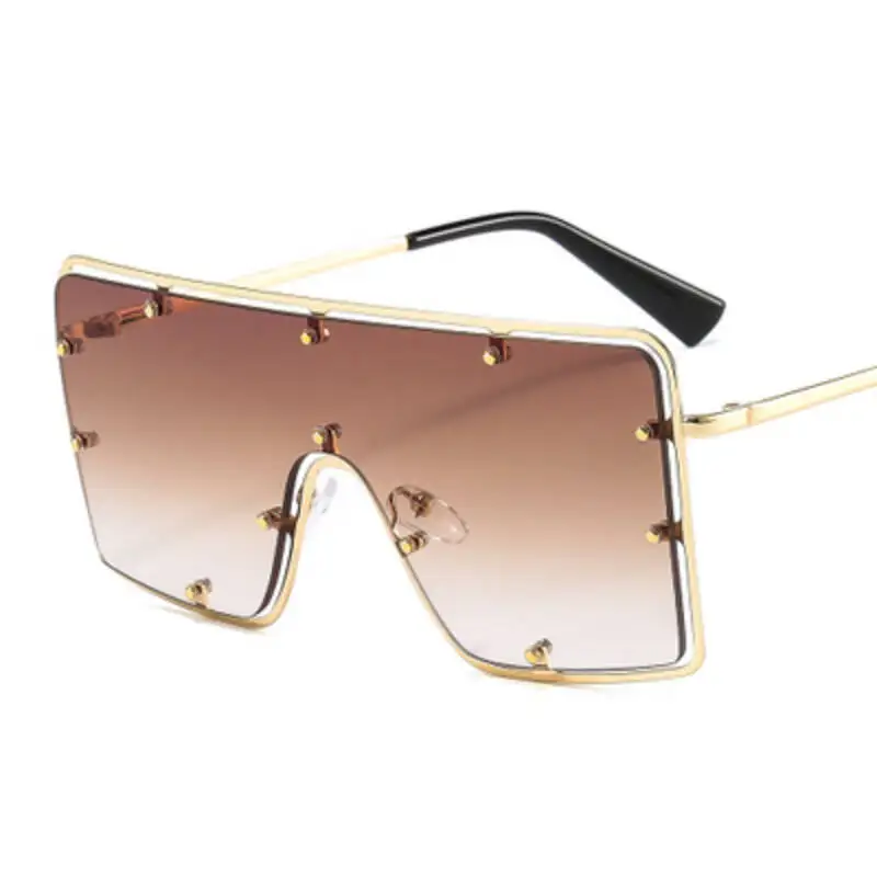 Trendy Oversized Square Metal Sunglasses Women 2021 Luxury Brand Retro Large Frame Sun Glasses Men Outdoor Windproof Shades
Trendy Oversized Square Metal Sunglasses Women 2021 Luxury Brand Retro Large Frame Sun Glasses Men Outdoor Windproof Shades