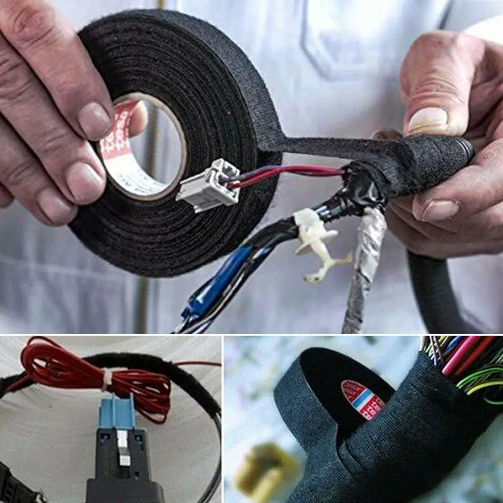 1pcPET Flannel Electrical Insulation Tape Automotive Cloth Tape Automotive Wiring Heat-resistant Prot Wiring Fabric Loom Ha N8O0
1pcPET Flannel Electrical Insulation Tape Automotive Cloth Tape Automotive Wiring Heat-resistant Prot Wiring Fabric Loom Ha N8O0
