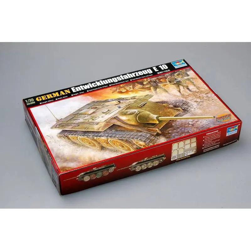 Trumpeter 00385 1/35 немецкий комплект моделей Entwicklungsfahrzeug E 10 Hetzer|Наборы для сборки