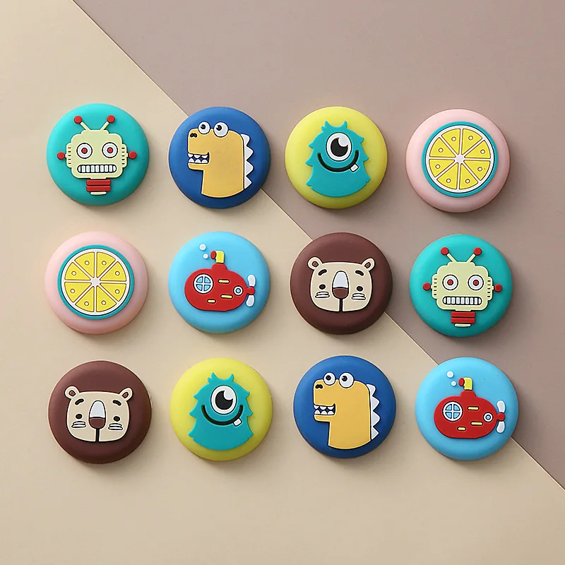 5PCS 3D Cute Refrigerator Magnets Round PVC Soft Paste Cartoons Anti-Collision Pad for Fridge Door Wall Home Decorative Supplies
5PCS 3D Cute Refrigerator Magnets Round PVC Soft Paste Cartoons Anti-Collision Pad for Fridge Door Wall Home Decorative Supplies