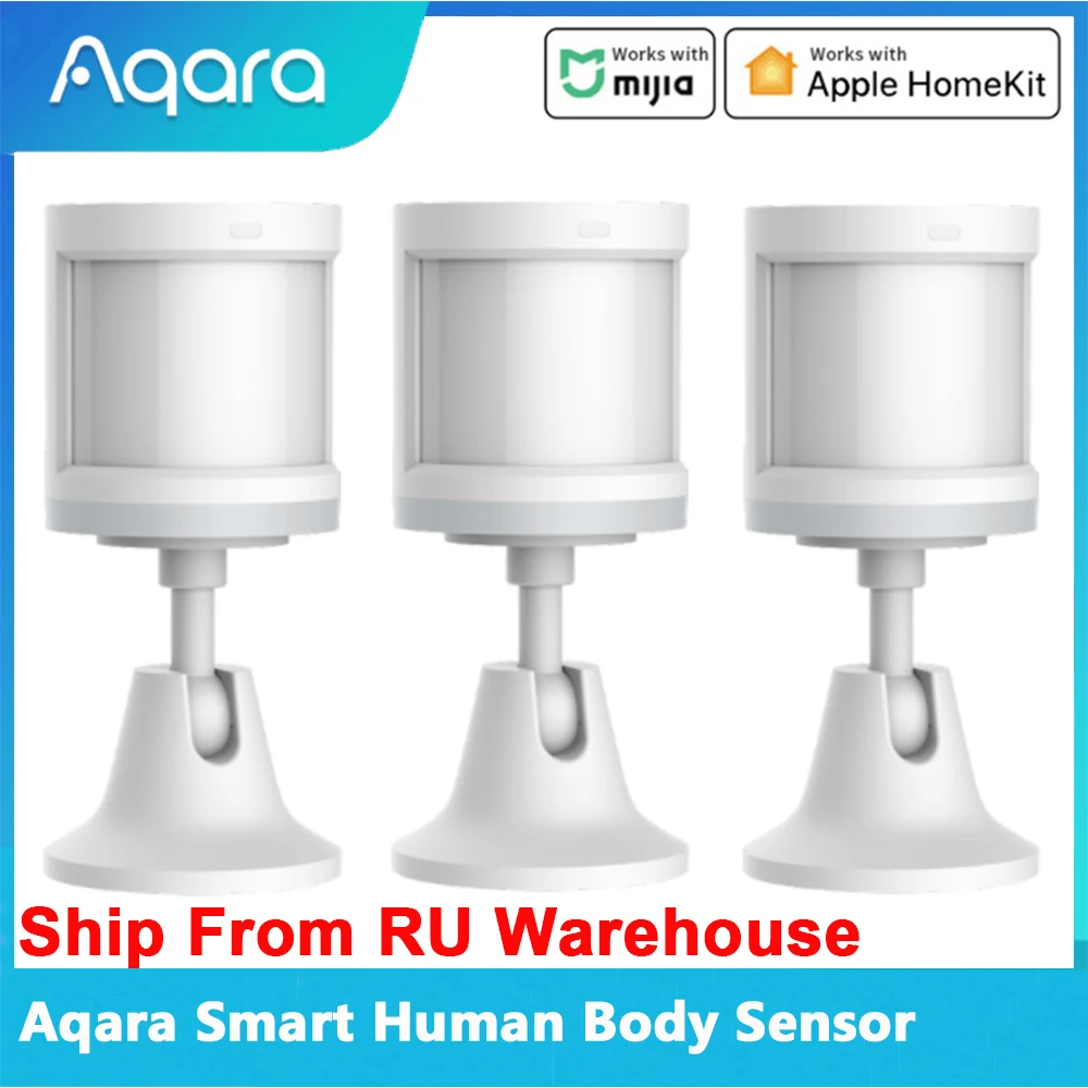 Датчик человеческого тела Xiaomi Aqara Zigbee, сенсор с подключением к движению, автоматическое включение и выключение, для умного дома, работает с п...
Датчик человеческого тела Xiaomi Aqara Zigbee, сенсор с подключением к движению, автоматическое включение и выключение, для умного дома, работает с п...
