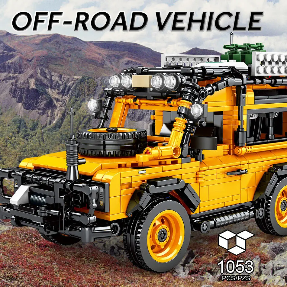 City Champion Racing SUV Model Building Blocks Toys Technology Car Series Building Blocks Children's Birthday Gift For Children
City Champion Racing SUV Model Building Blocks Toys Technology Car Series Building Blocks Children's Birthday Gift For Children