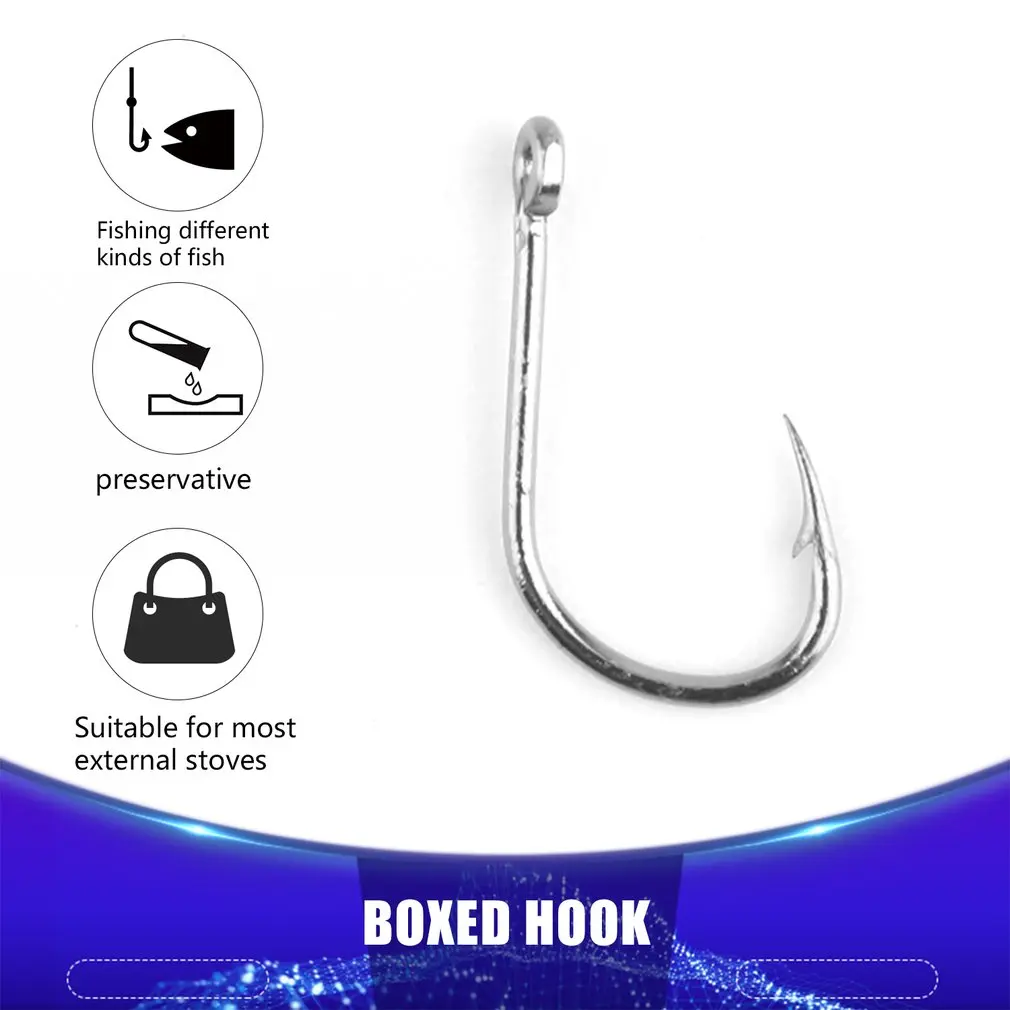 100pcs Fishing Hook Bait Barb Fishhook Lure Tackle With Box Size 4/6/8/10/12 Best Seller
100pcs Fishing Hook Bait Barb Fishhook Lure Tackle With Box Size 4/6/8/10/12 Best Seller