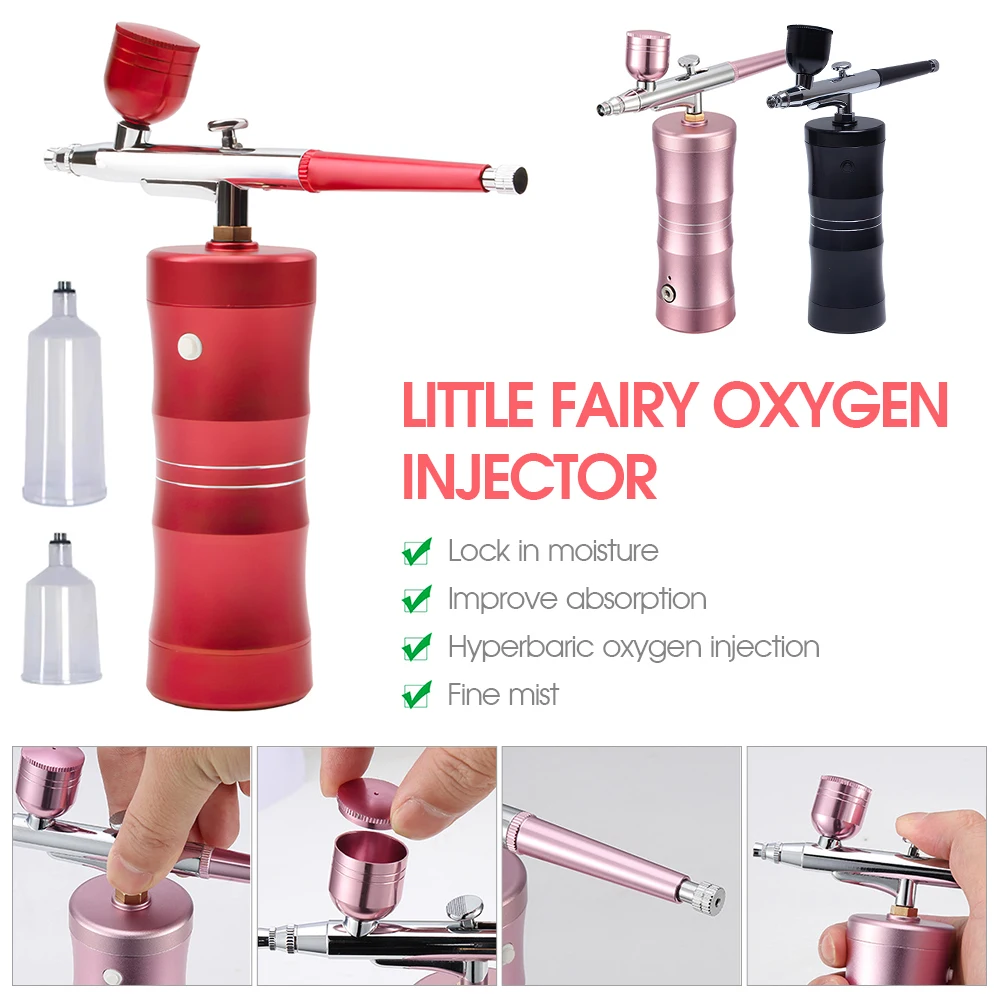 Кислородный инжектор Little Fairy, инструменты для красоты лица, кислородный инжектор для макияжа, художественной росписи, Anil Art устройство для с...
Кислородный инжектор Little Fairy, инструменты для красоты лица, кислородный инжектор для макияжа, художественной росписи, Anil Art устройство для с...