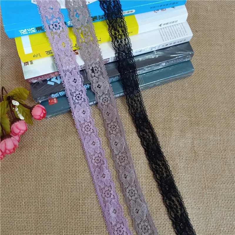 S1257 Width 3CM High Quality Elastic Colorful Lace Ribbon Trims Lace Trim For DIY Crafts Material Gift Packing Lace
S1257 Width 3CM High Quality Elastic Colorful Lace Ribbon Trims Lace Trim For DIY Crafts Material Gift Packing Lace