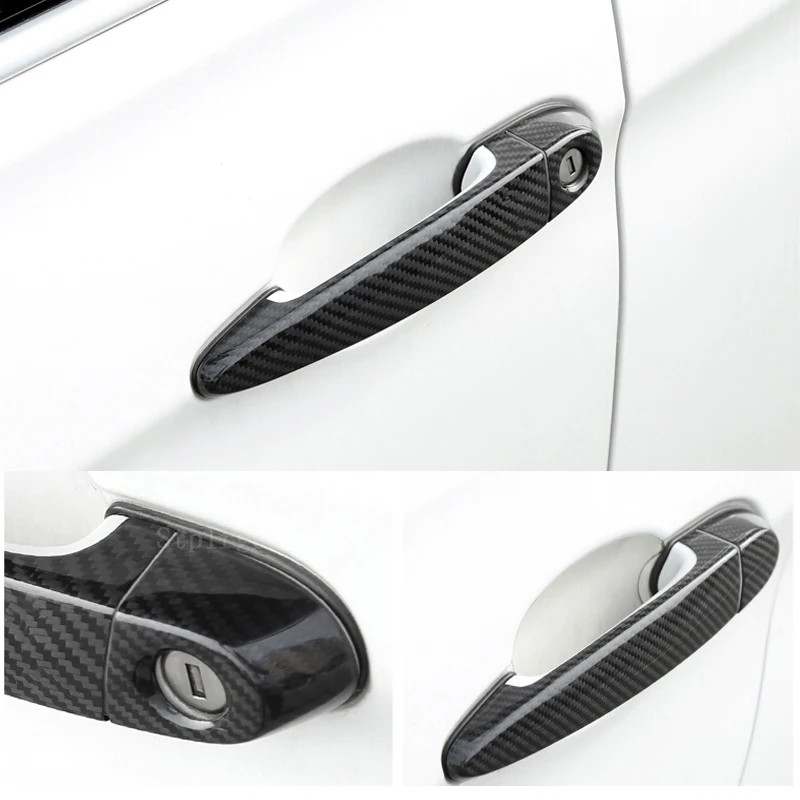 Для BMW 3 серии E90 E91 E92 E93 F30 F31 F35 2005-2015 Аксессуары 100% Настоящее углеродное волокно