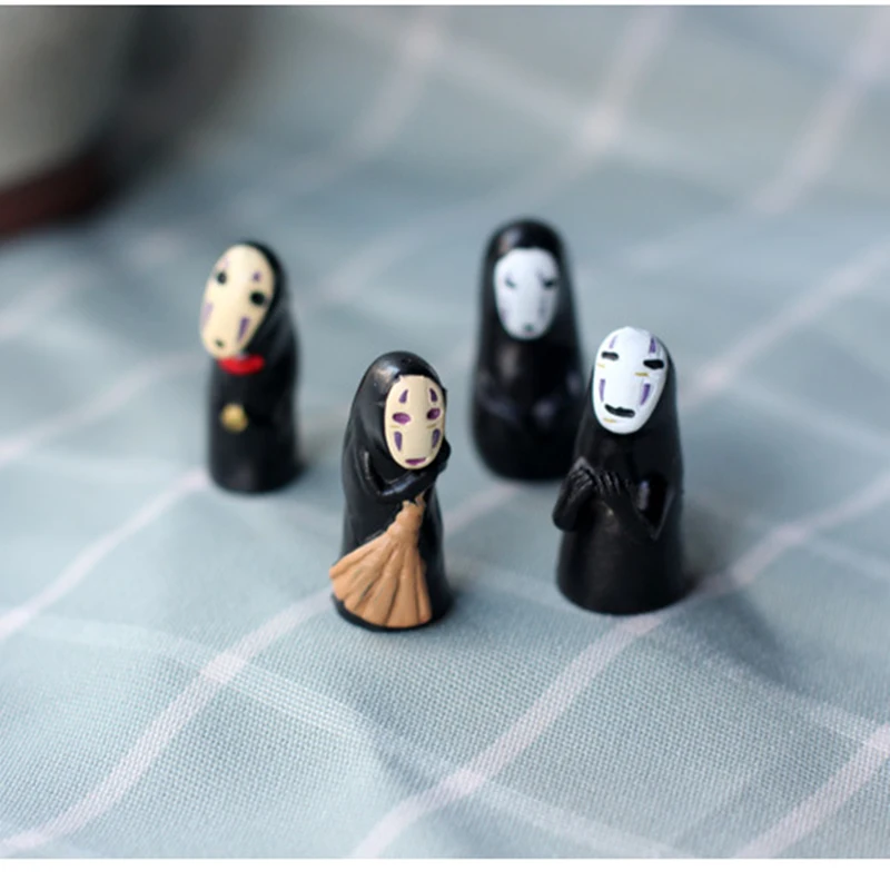 4Pcs/set Anime Spirited Away Figure Pvc No Face Manaction Collectible Model Decorations Doll Toys for Children Christmas Gifts
4Pcs/set Anime Spirited Away Figure Pvc No Face Manaction Collectible Model Decorations Doll Toys for Children Christmas Gifts