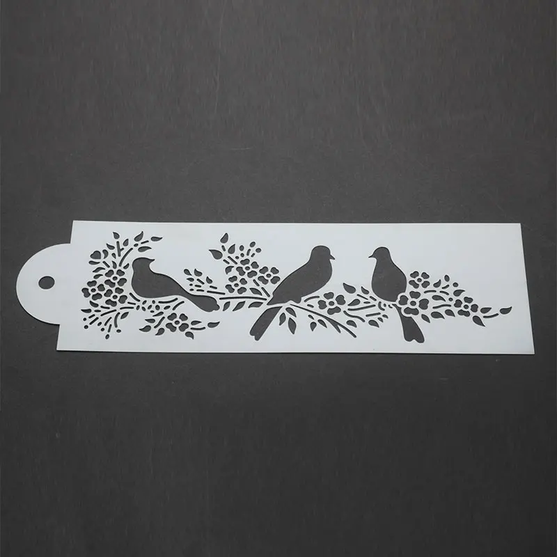 1pcs Magpie Bird Scrap Walls Stencil Airbrush Painting Decor DIY Art Stencil Hollow Board Baking Tools Spray Pattern Mold 
1pcs Magpie Bird Scrap Walls Stencil Airbrush Painting Decor DIY Art Stencil Hollow Board Baking Tools Spray Pattern Mold