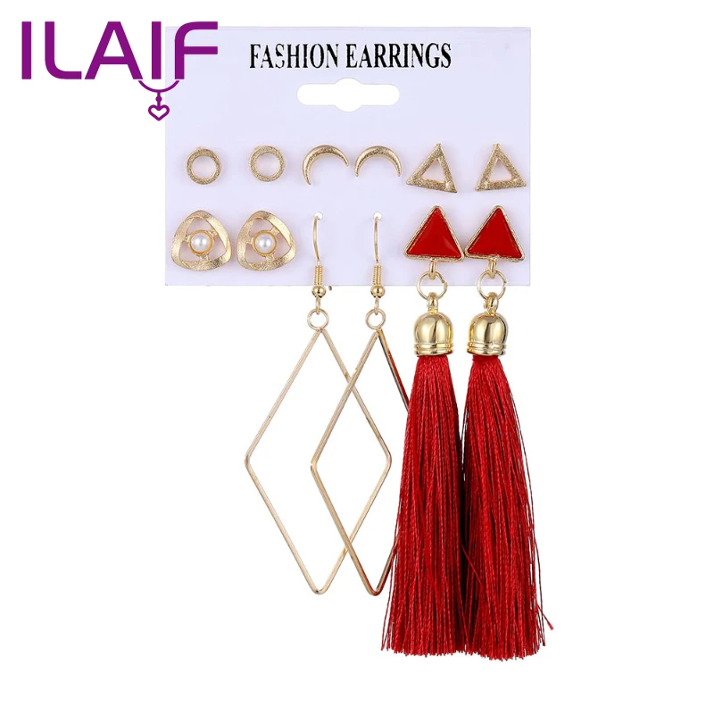 The New European Style Retro Multi-Style Love Heart Gold-Plated Pearl Diamond Tassels Acrylic Exquisite Earrings
The New European Style Retro Multi-Style Love Heart Gold-Plated Pearl Diamond Tassels Acrylic Exquisite Earrings
