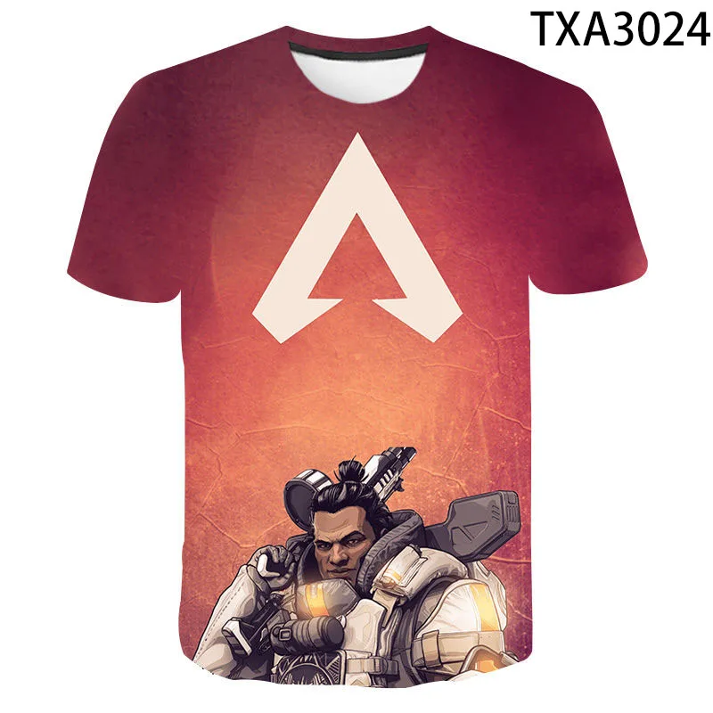 Новинка 2021, модная мужская футболка Apex Legends с 3D принтом, женская и детская летняя повседневная футболка для мальчиков и девочек
Новинка 2021, модная мужская футболка Apex Legends с 3D принтом, женская и детская летняя повседневная футболка для мальчиков и девочек
