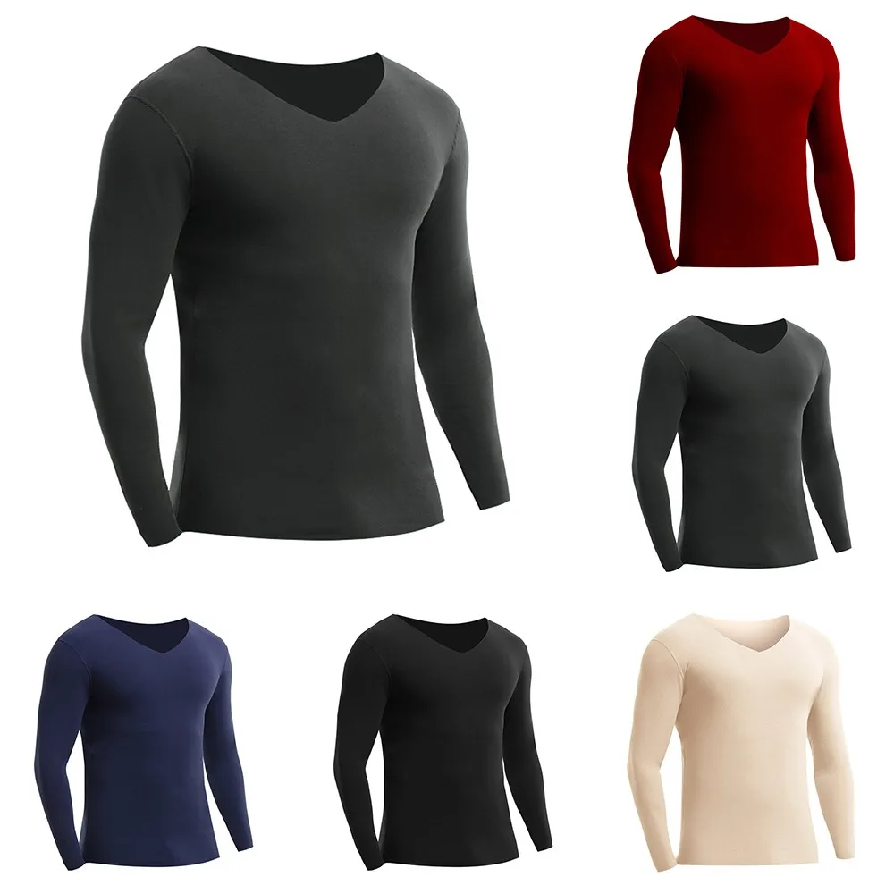 Oversize Men Plus Velvet Thermal Underwear Tops Seamless Cold Proof Comfortable Solid Bottoming Cotton Shirt
Oversize Men Plus Velvet Thermal Underwear Tops Seamless Cold Proof Comfortable Solid Bottoming Cotton Shirt