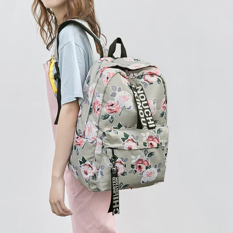 Waterproof Backpack Female School Bags for Girl Nylon Backpacks Floral Print Bag Flowers Mochila Feminina Travel Backpack YHJ03
Waterproof Backpack Female School Bags for Girl Nylon Backpacks Floral Print Bag Flowers Mochila Feminina Travel Backpack YHJ03