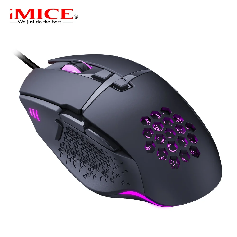 

Wired LED Gaming Mouse 7200 DPI Computer Mouse Gamer USB Ergonomic Mause With Cable For PC Laptop RGB optical Mice With Backlit