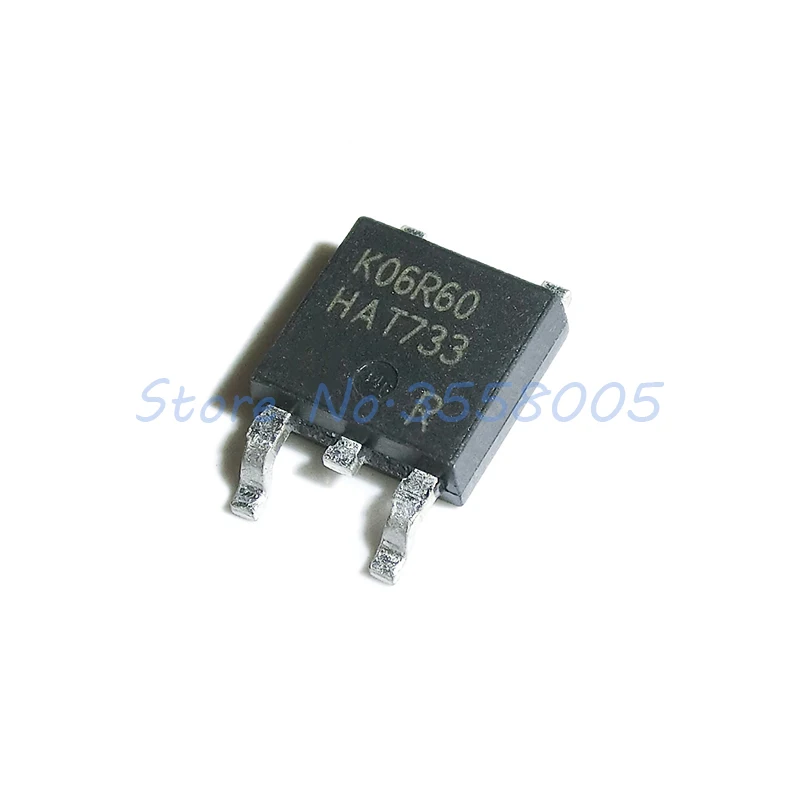 5pcs/lot IKD06N60R K06R60 TO-252 
5pcs/lot IKD06N60R K06R60 TO-252
