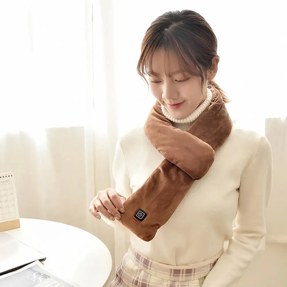 Heating Scarf Warm Electric Scarf USB Charging Washable Winter Outdoor Heating Hiking Warm Scarf Camping Equipment
Heating Scarf Warm Electric Scarf USB Charging Washable Winter Outdoor Heating Hiking Warm Scarf Camping Equipment