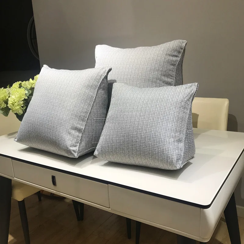 Triangle cushion three-dimensional summer sofa office nap pillow tatami car backrest medium size detachable and washable
Triangle cushion three-dimensional summer sofa office nap pillow tatami car backrest medium size detachable and washable
