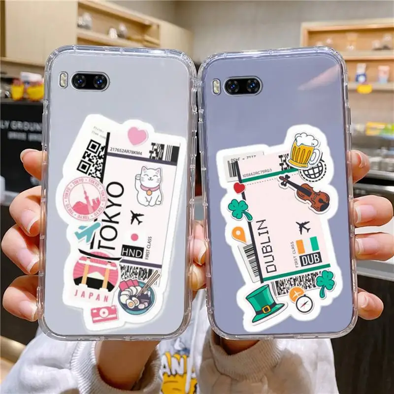 World City Travel Ticket Label Phone Case For Huawei P Mate P10 P20 P30 P40 20 Smart Z Pro Lite 2019 Transparent Silicone Case
World City Travel Ticket Label Phone Case For Huawei P Mate P10 P20 P30 P40 20 Smart Z Pro Lite 2019 Transparent Silicone Case