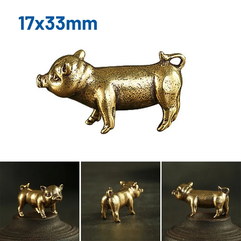 3.3x1.7cm Brass Brassware Pig, Chinese Zodiac Pig, Ornaments, Metal Pendants Ornaments *100% Brand New And High Quality
3.3x1.7cm Brass Brassware Pig, Chinese Zodiac Pig, Ornaments, Metal Pendants Ornaments *100% Brand New And High Quality