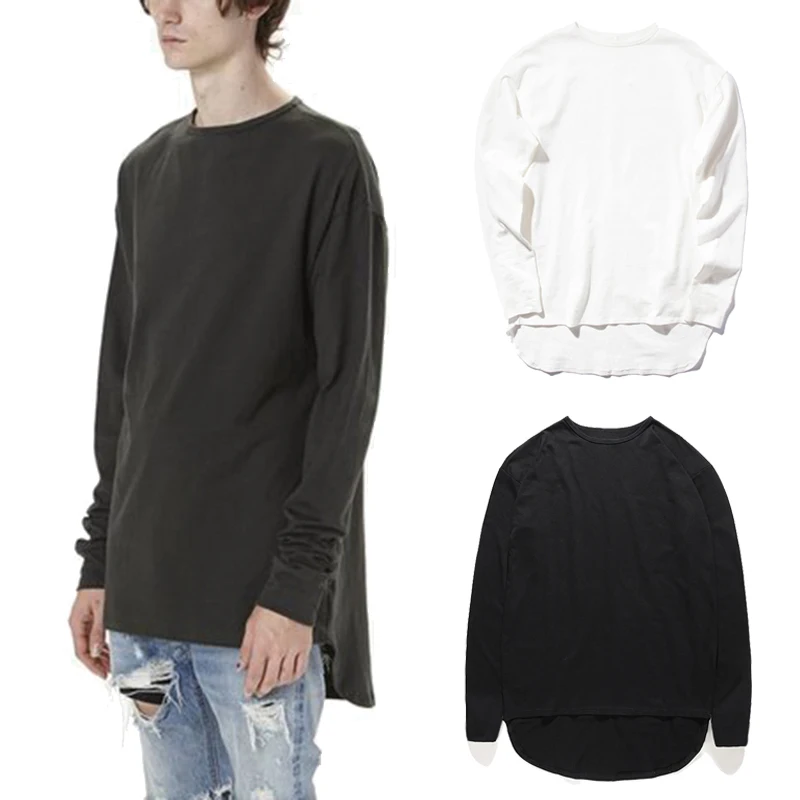 Men's Oversized Long-sleeved T-shirt Autumn Male Hip Hop Swag Extend T Shirt Solid Male Tops Tee Streetwear Clothing Man
Men's Oversized Long-sleeved T-shirt Autumn Male Hip Hop Swag Extend T Shirt Solid Male Tops Tee Streetwear Clothing Man