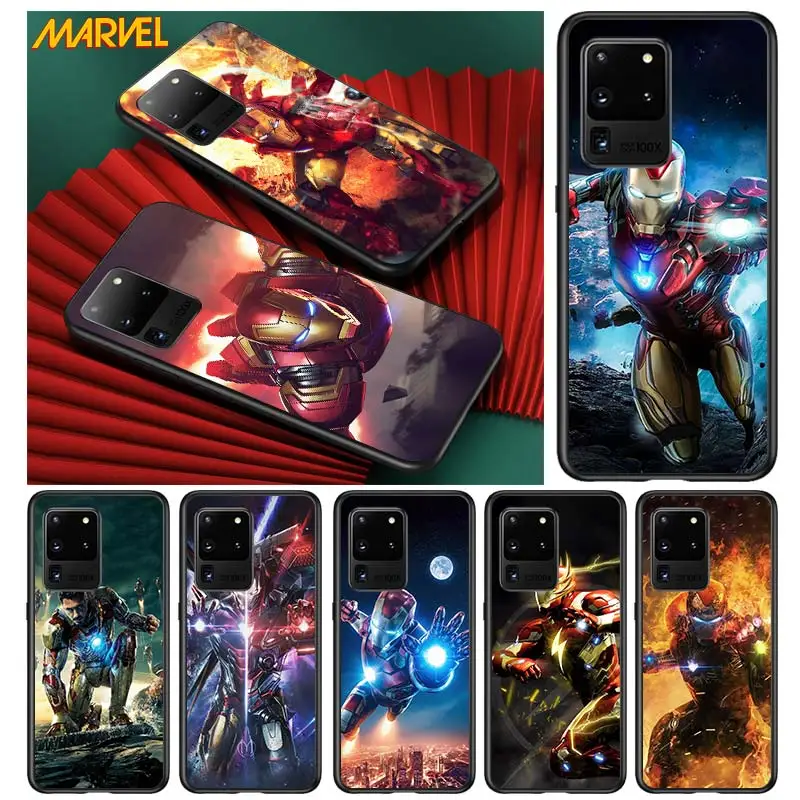 Iron Man Marvel hero for Samsung S20 FE Ultra Plus A91 A81 A71 A51 A41 A31 A21 A11 A72 A52 A42 A22 Soft Black Phone Case
Iron Man Marvel hero for Samsung S20 FE Ultra Plus A91 A81 A71 A51 A41 A31 A21 A11 A72 A52 A42 A22 Soft Black Phone Case