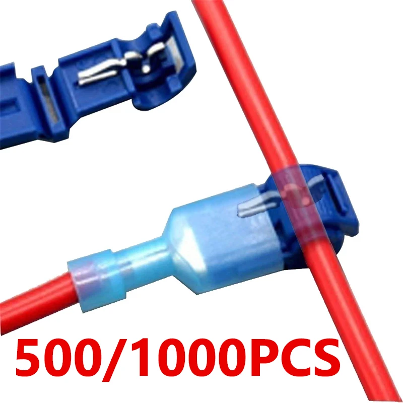 500/1000Pcs Electrical Cable Connectors Snap Splice Lock Wire Terminals Crimp Wire Connector Waterproof Electric Connectors
500/1000Pcs Electrical Cable Connectors Snap Splice Lock Wire Terminals Crimp Wire Connector Waterproof Electric Connectors